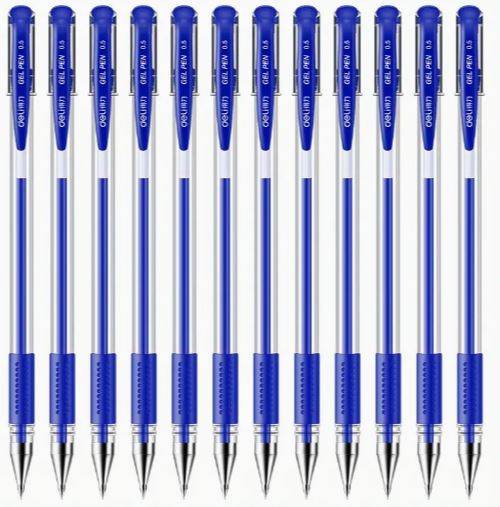 Deli Basics Gel Pen Blue