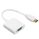 High Speed HDMI To VGA Adapter HDTV A Male To VGA Female Converter HDMI Scaler Video Cable Cord Converter For PC Laptop