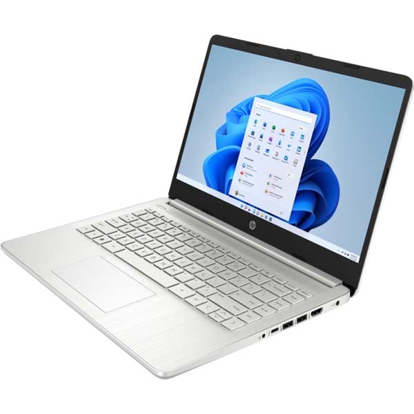 HP (2022) Laptop – 12th Gen / Intel Core i5-1235U / 14inch FHD / 512GB SSD / 8GB RAM / Shared Intel Iris Xe Graphics / Windows 11 Home / English & Arabic Keyboard / Silver / Middle East Version – [14S-DQ5033NE]